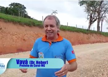 Prefeito de Caraí melhorando a dignidade e facilitando o acesso dos seus munícipes nas estradas vicinais